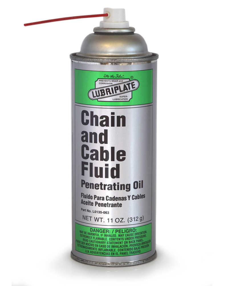 Chain & Cable Fluid 11 oz. spray Lubriplate Lubricants Co.